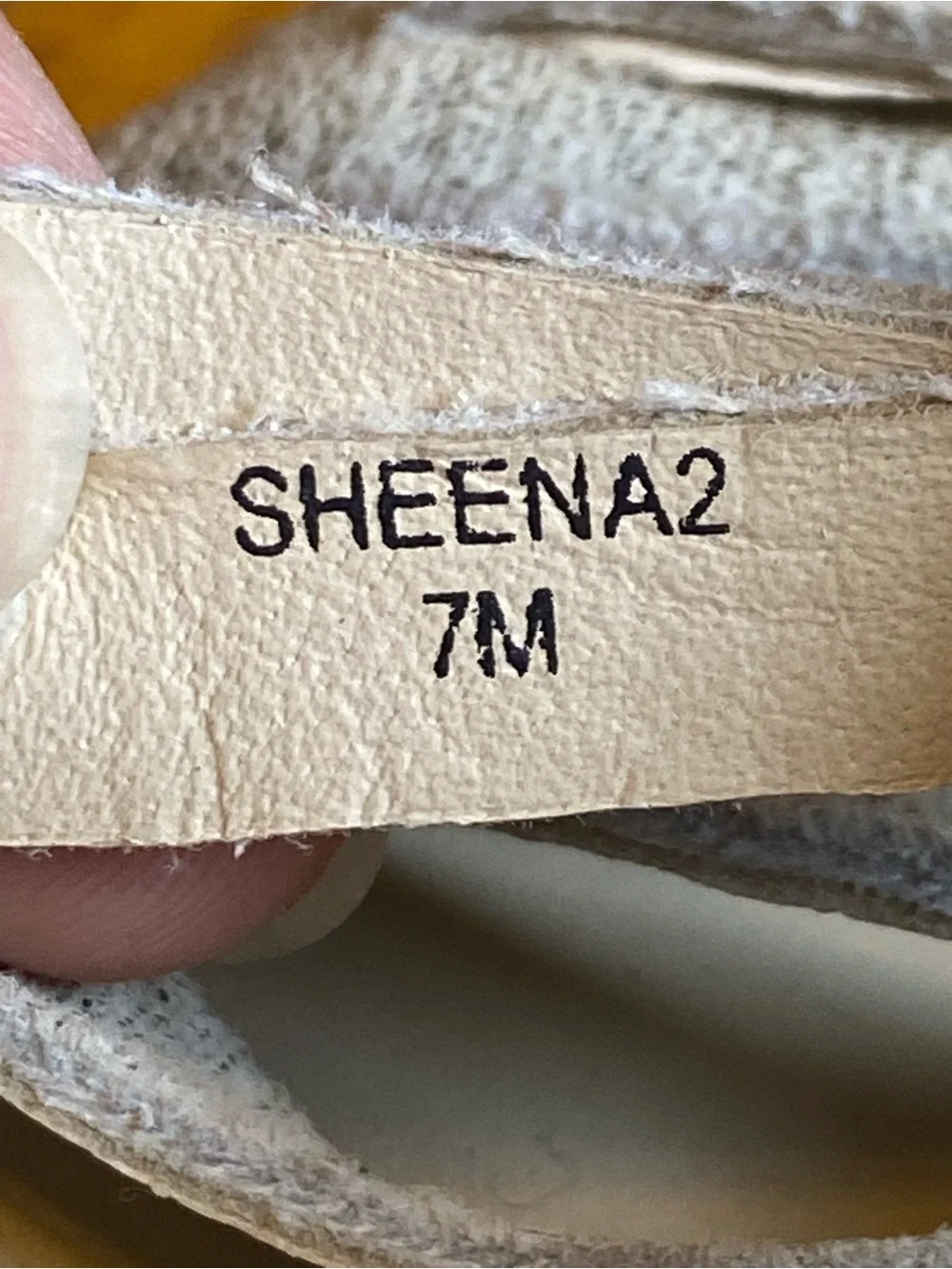 N/A leather sandals